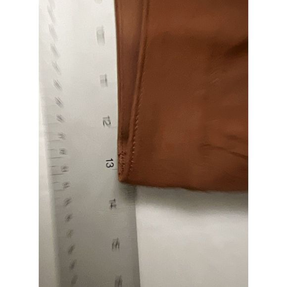 Spanx 20365R Sz S On the Go Slim Straight Ankle Pant Rust Bronze Glow - Picture 10 of 12